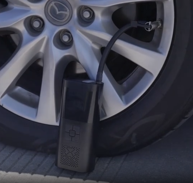 Digital lufttrykkmåler med luftpåfylling